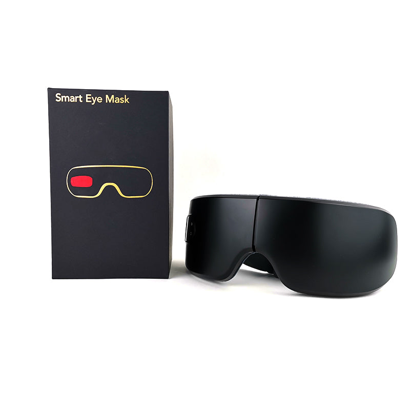 Värmemask med 4 st värme lägen, du har även inbyggda högtalare för den perfekta avkopplingen. På bilden är ett par svarta inklusive förpackningen